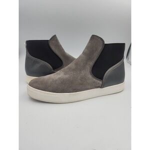 Sam Edelman‎ Gray Margot High Top Sneaker Ankle Boot Women's 8.5